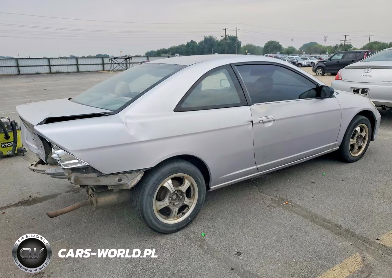 2004 Honda Civic Lx VIN:1HGEM22584L076943 - 3