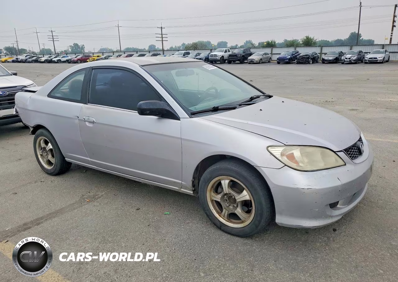 2004 Honda Civic Lx VIN:1HGEM22584L076943 - 4