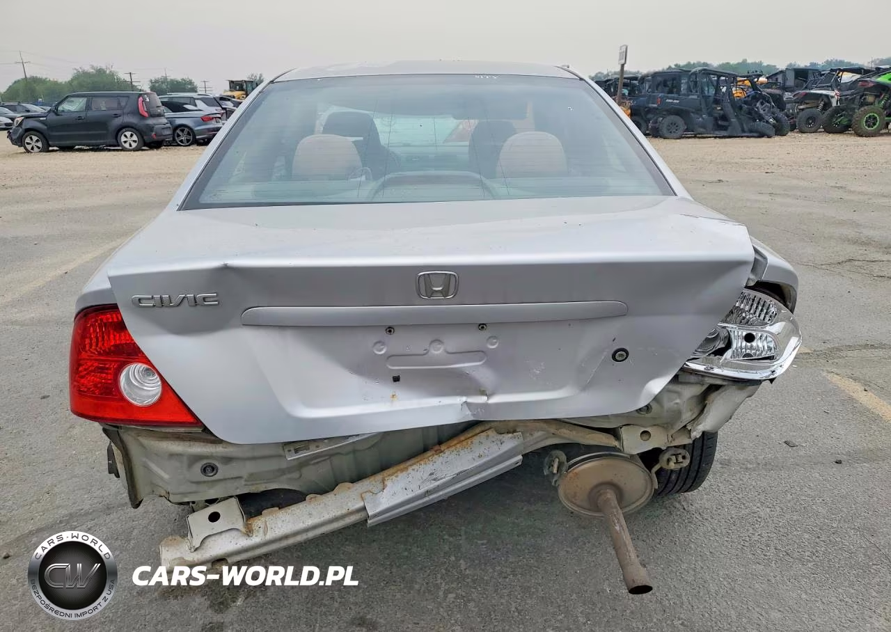2004 Honda Civic Lx VIN:1HGEM22584L076943 - 6