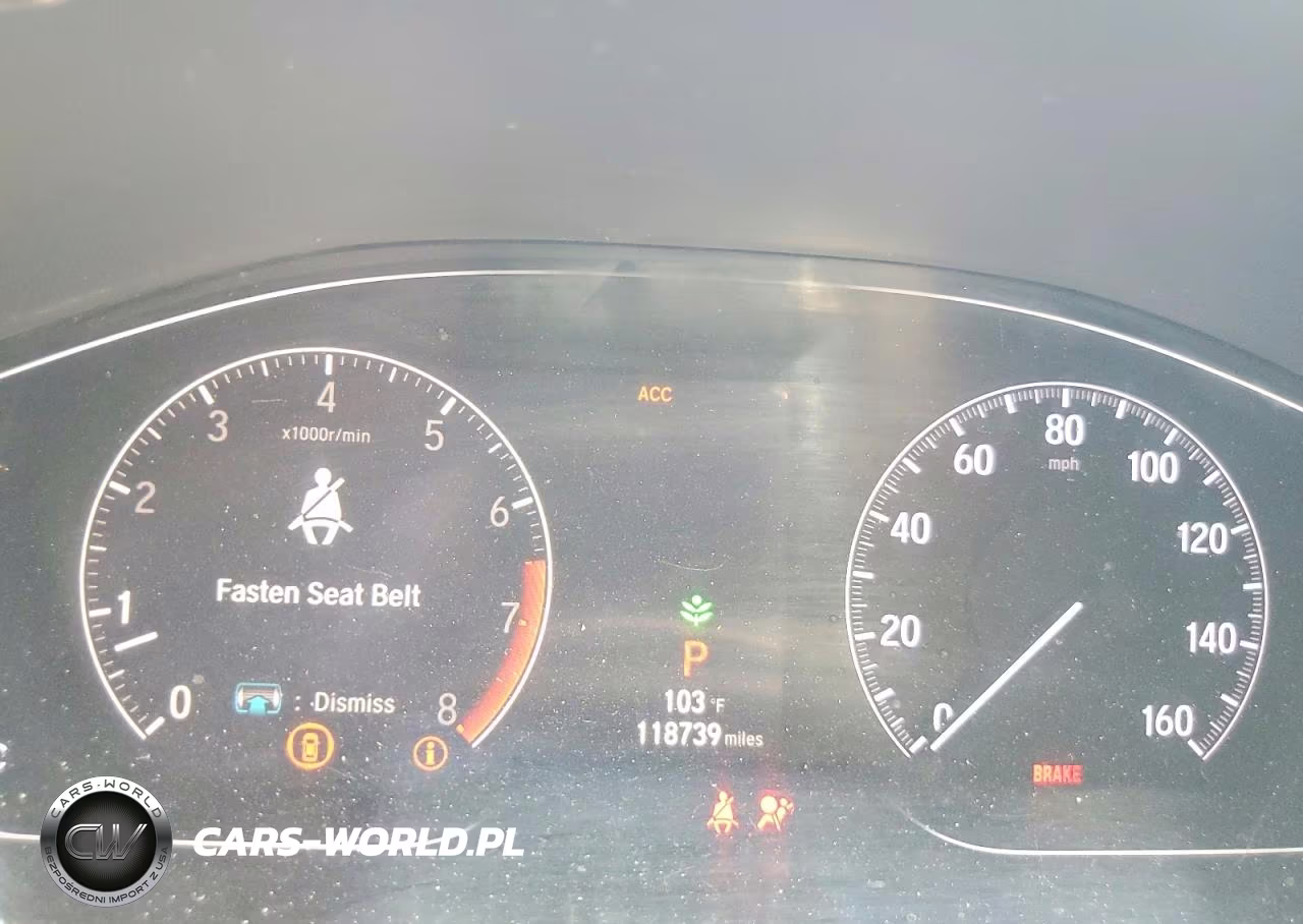 2019 Honda Accord Sport VIN:1HGCV1F32KA048619 - 9