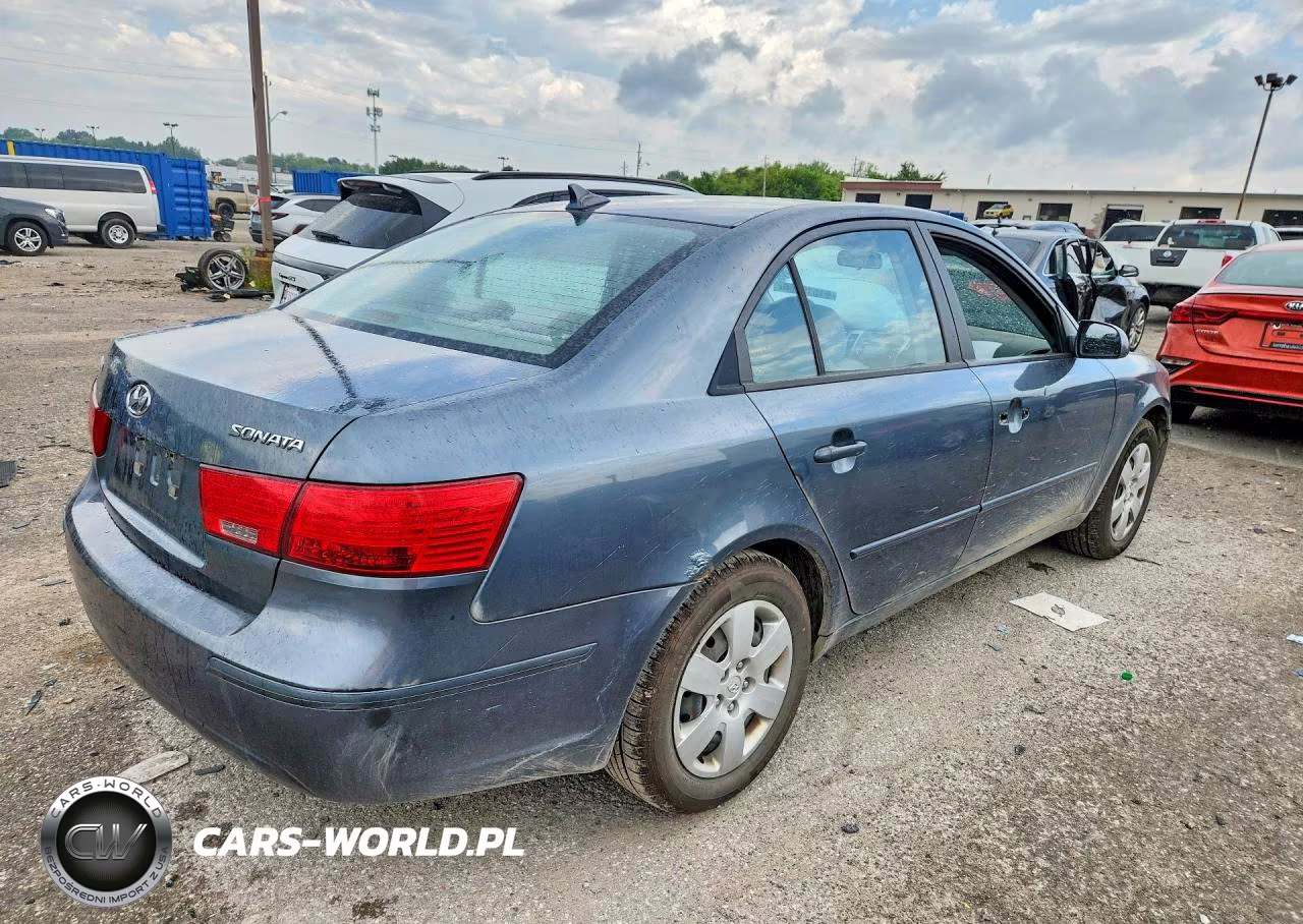 2009 Hyundai Sonata Gls VIN:5NPET46C09H568495 - 3