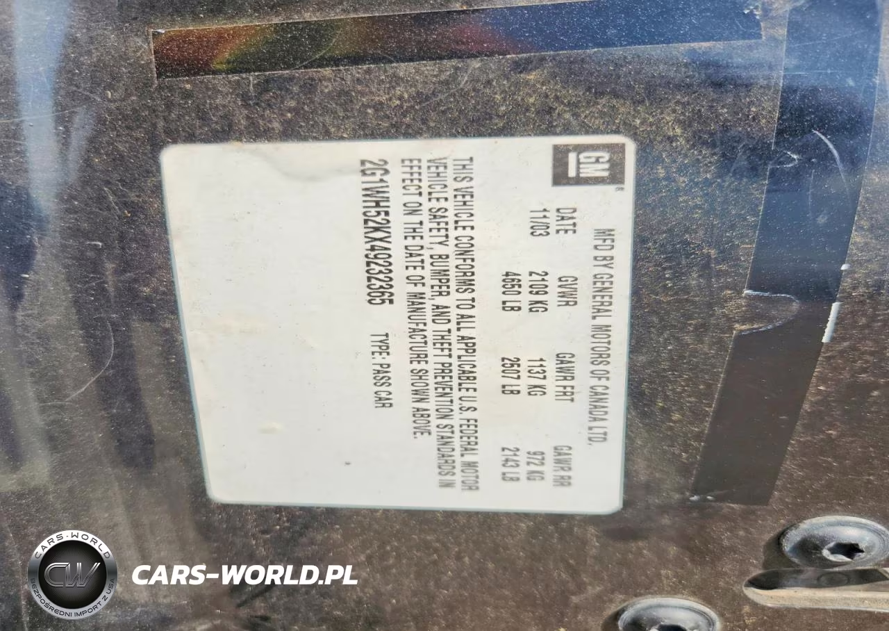 2004 Chevrolet Impala Ls VIN:2G1WH52KX49232365 - 12