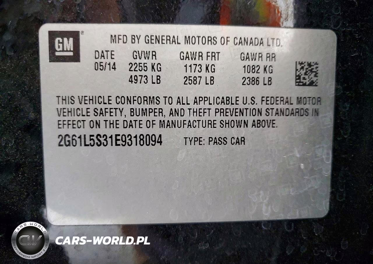 2014 Cadillac Xts VIN:2G61L5S31E9318094 - 12