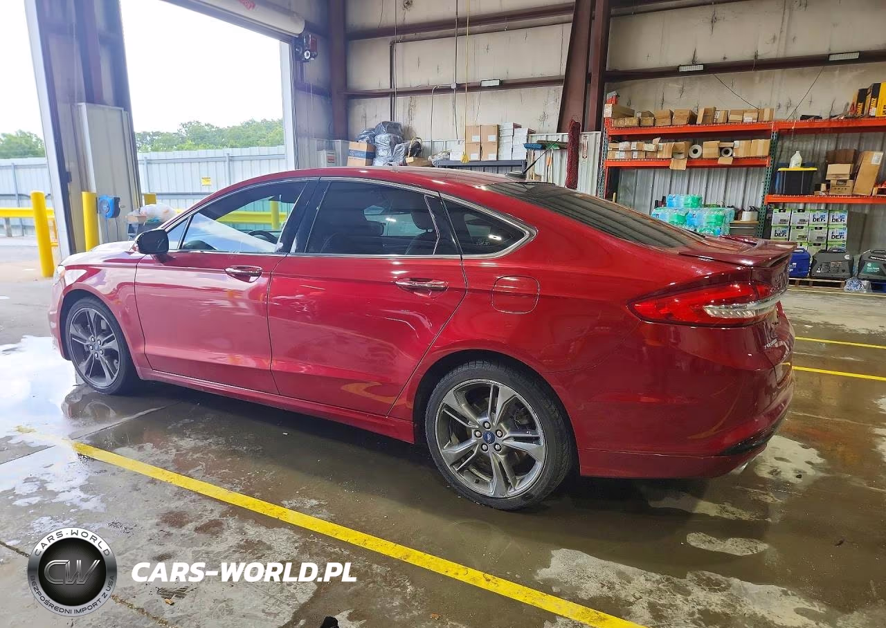 2017 Ford Fusion Sport VIN:3FA6P0VP5HR398111 - 2