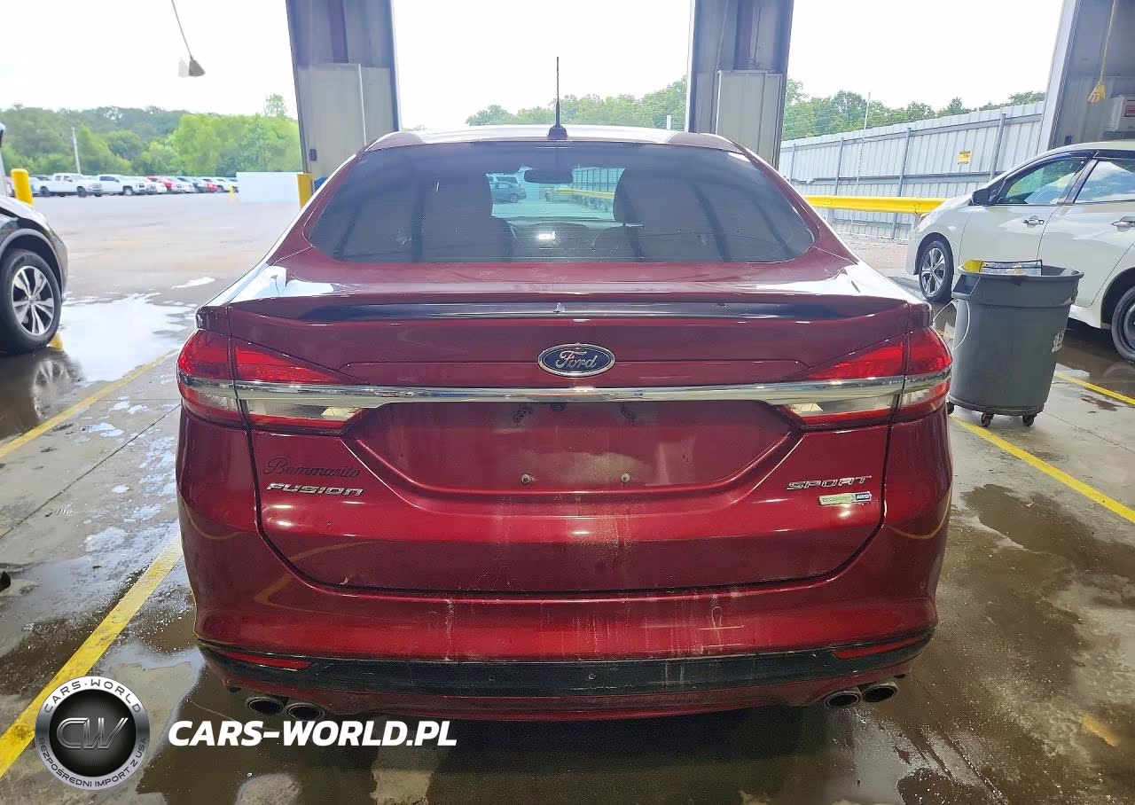2017 Ford Fusion Sport VIN:3FA6P0VP5HR398111 - 6