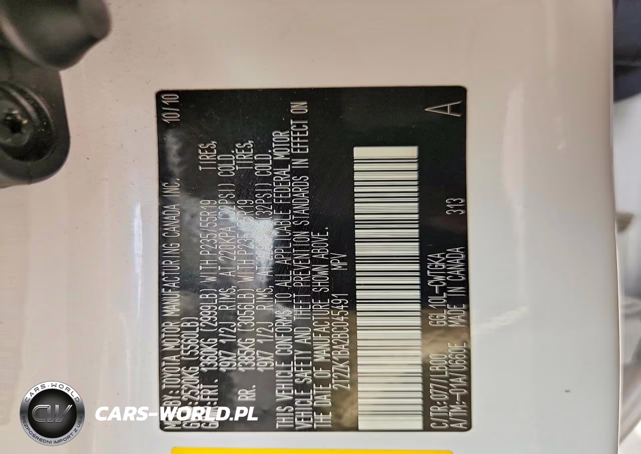 2011 Lexus Rx 350 VIN:2T2ZK1BA2BC045491 - 12