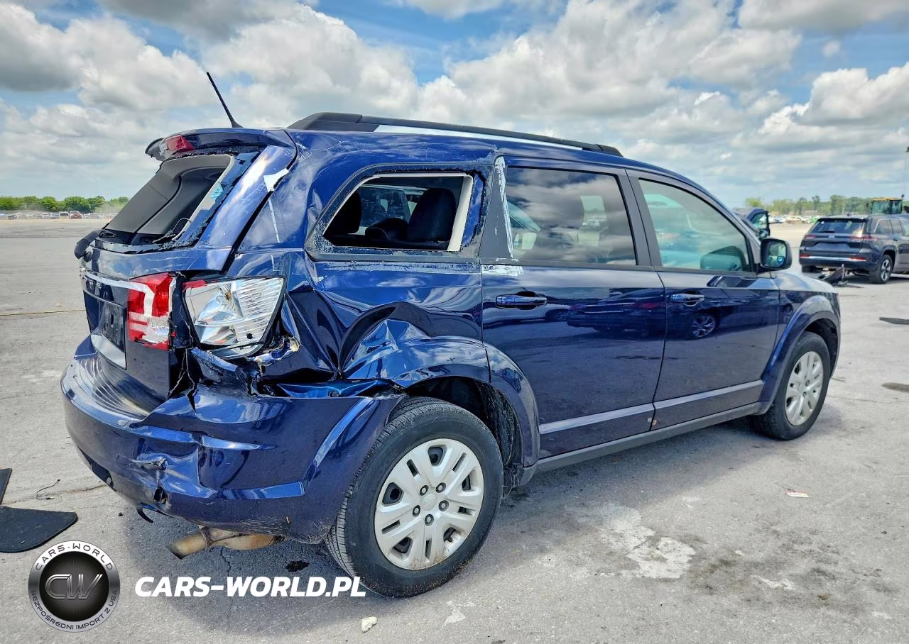 2017 Dodge Journey Se VIN:3C4PDCAB4HT584163 - 3