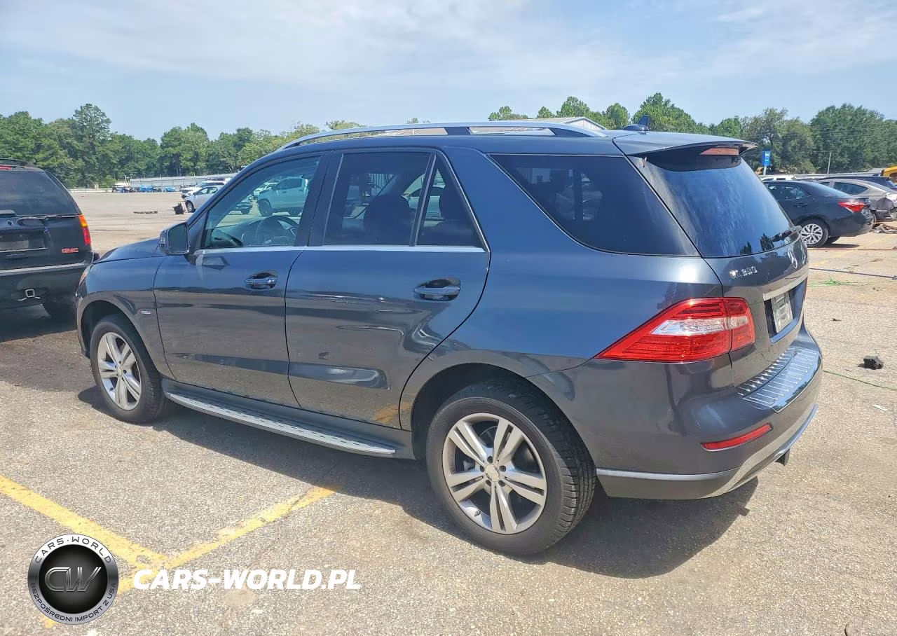 2012 Mercedes-Benz Ml 350 4Matic VIN:4JGDA5HBXCA054661 - 2