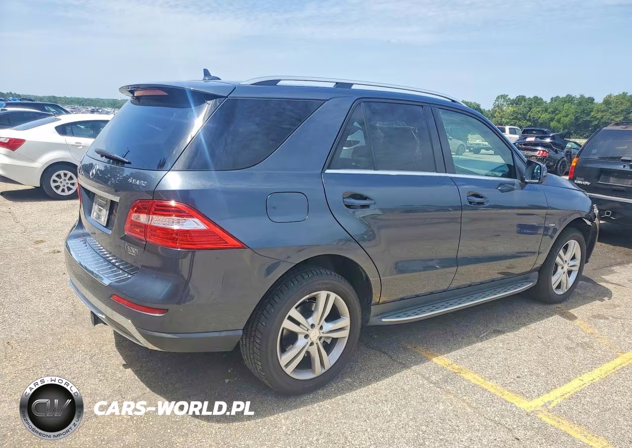 2012 Mercedes-Benz Ml 350 4Matic VIN:4JGDA5HBXCA054661 - 3