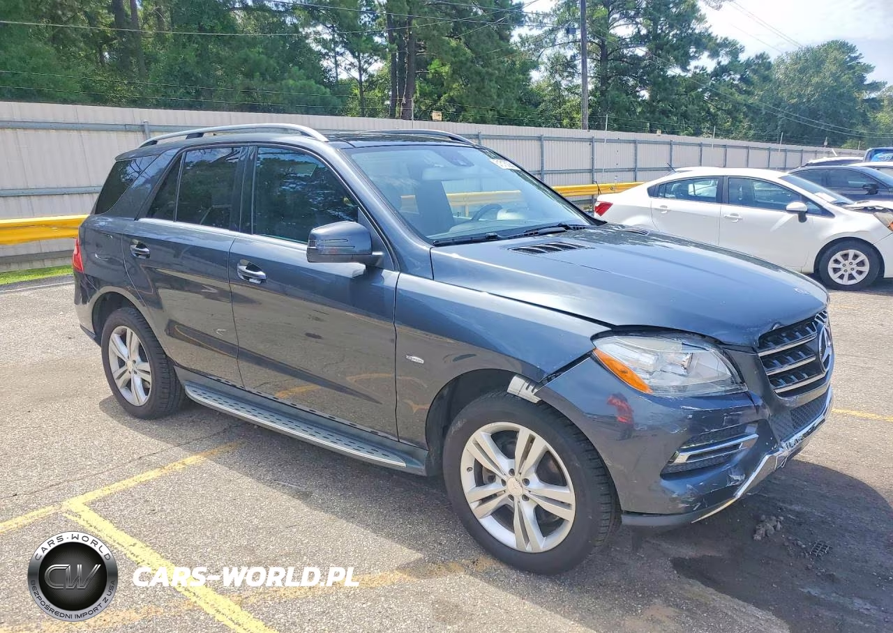 2012 Mercedes-Benz Ml 350 4Matic VIN:4JGDA5HBXCA054661 - 4