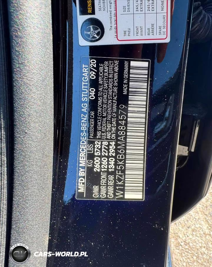 2021 Merz E 450 4Mat VIN:W1KZF5KB6MA884579 - 10