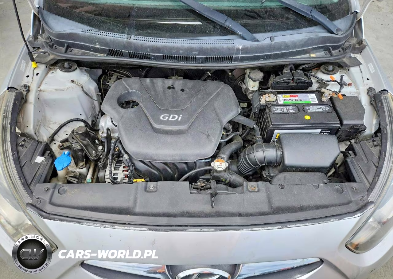 2013 Hyundai Accent Gls VIN:KMHCT4AE5DU501837 - 11