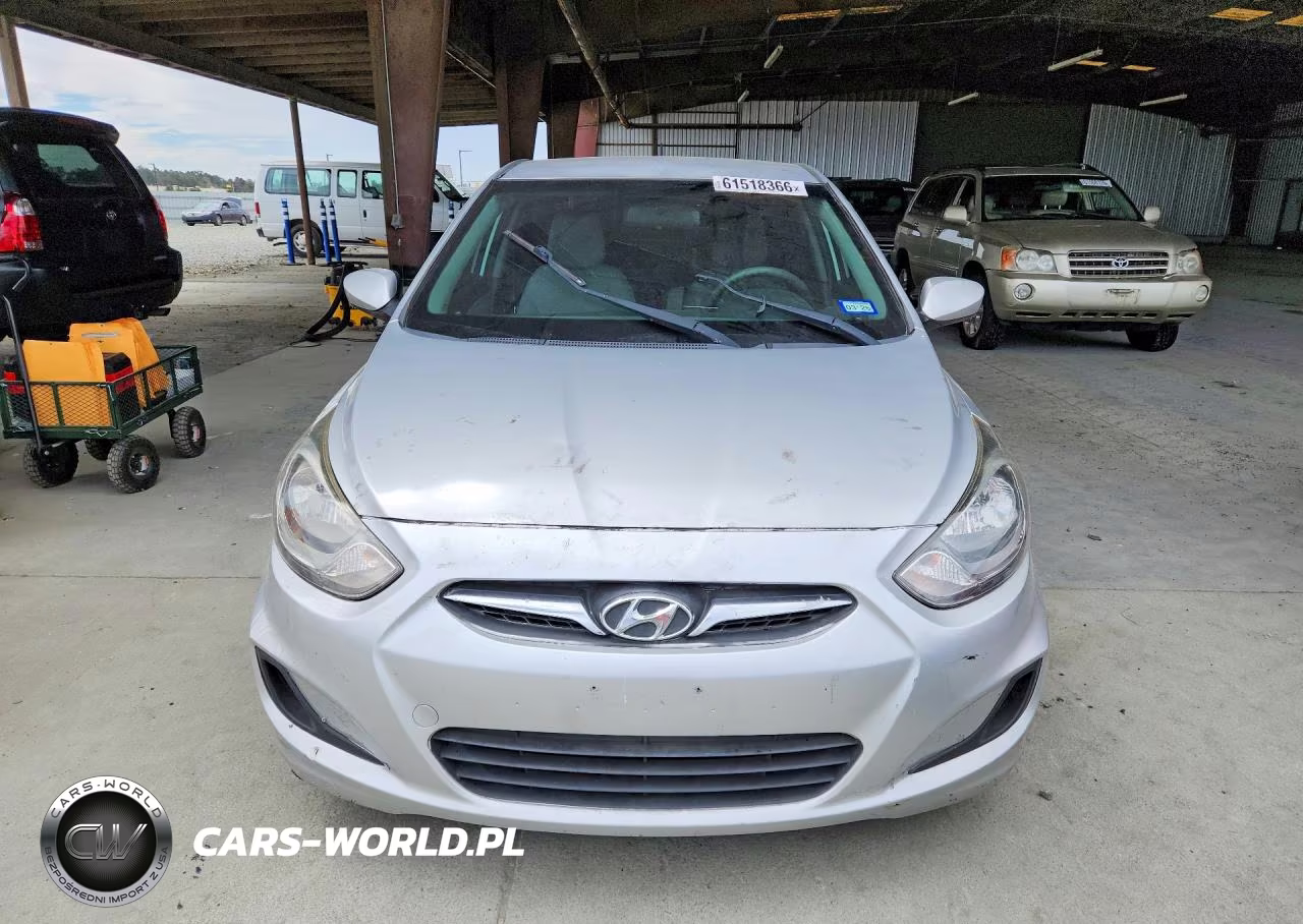 2013 Hyundai Accent Gls VIN:KMHCT4AE5DU501837 - 5