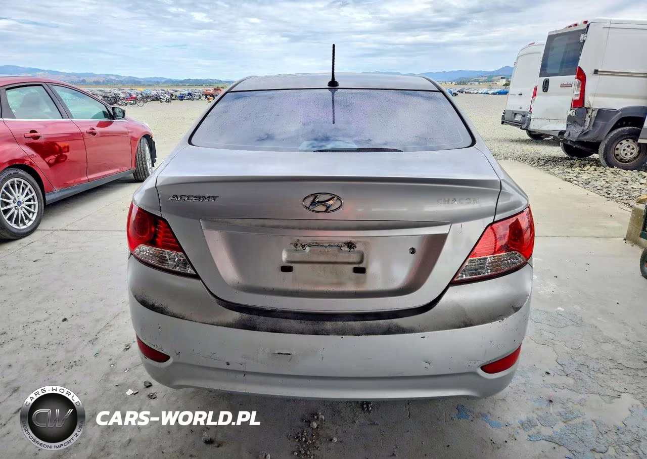 2013 Hyundai Accent Gls VIN:KMHCT4AE5DU501837 - 6