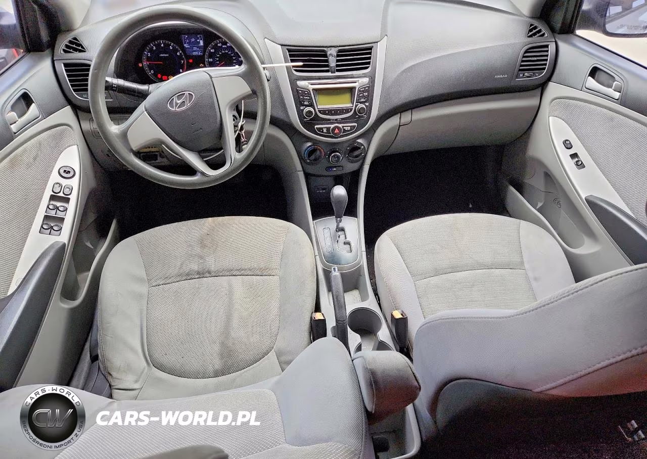 2013 Hyundai Accent Gls VIN:KMHCT4AE5DU501837 - 8