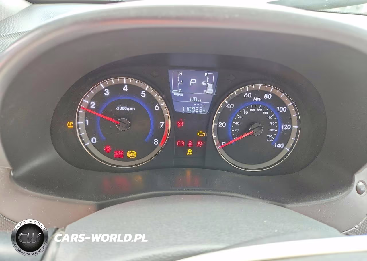 2013 Hyundai Accent Gls VIN:KMHCT4AE5DU501837 - 9