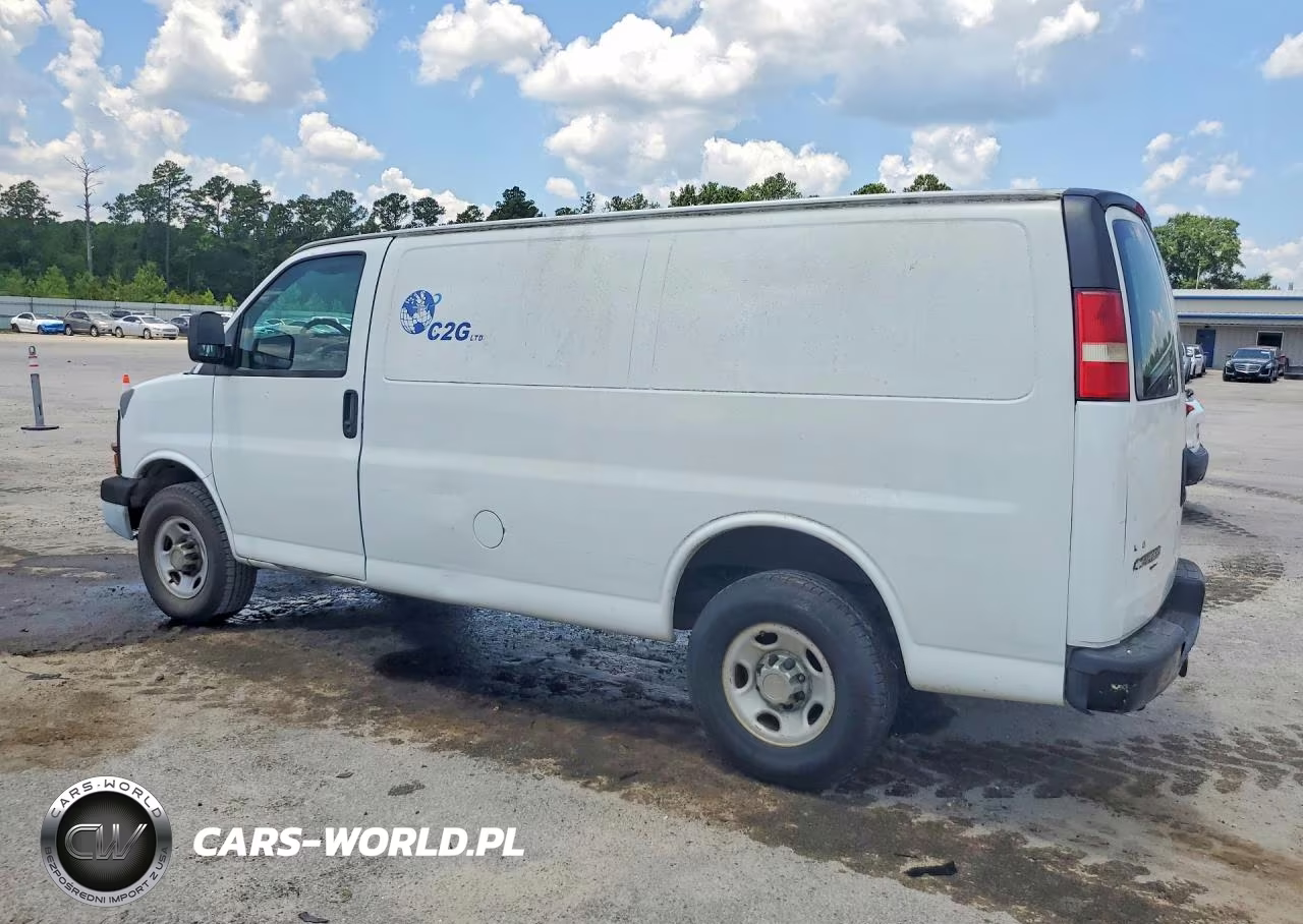2011 Chevrolet Express 2500 Delivery Van VIN:1GCWGFFA6B1113036 - 2
