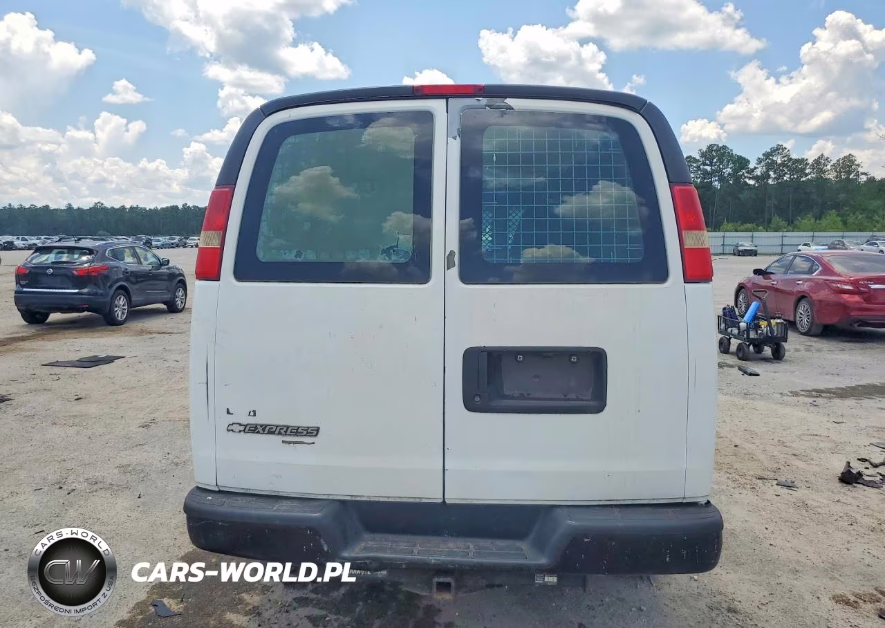 2011 Chevrolet Express 2500 Delivery Van VIN:1GCWGFFA6B1113036 - 6