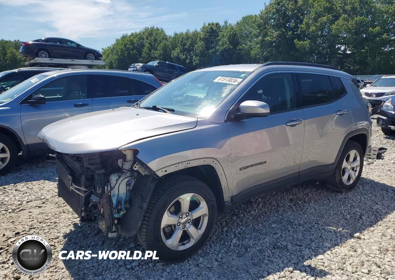 2017 Jeep Compass Latitude VIN:3C4NJDBB7HT639693 - 1