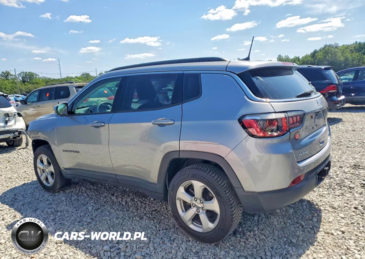 2017 Jeep Compass Latitude VIN:3C4NJDBB7HT639693 - 2