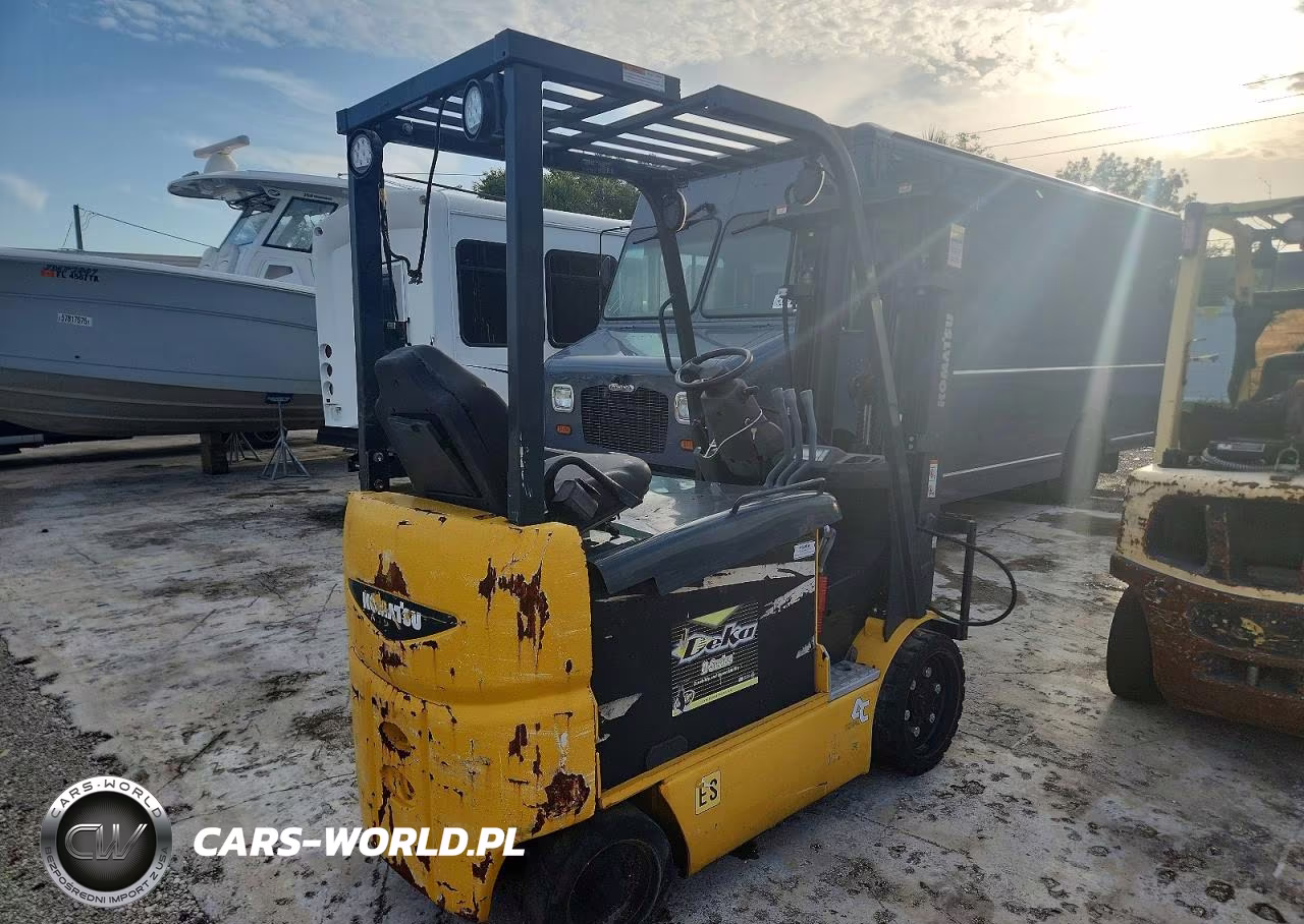 2018 Komatsu Forklift - Stand Up Forklift VIN:93956 - 4