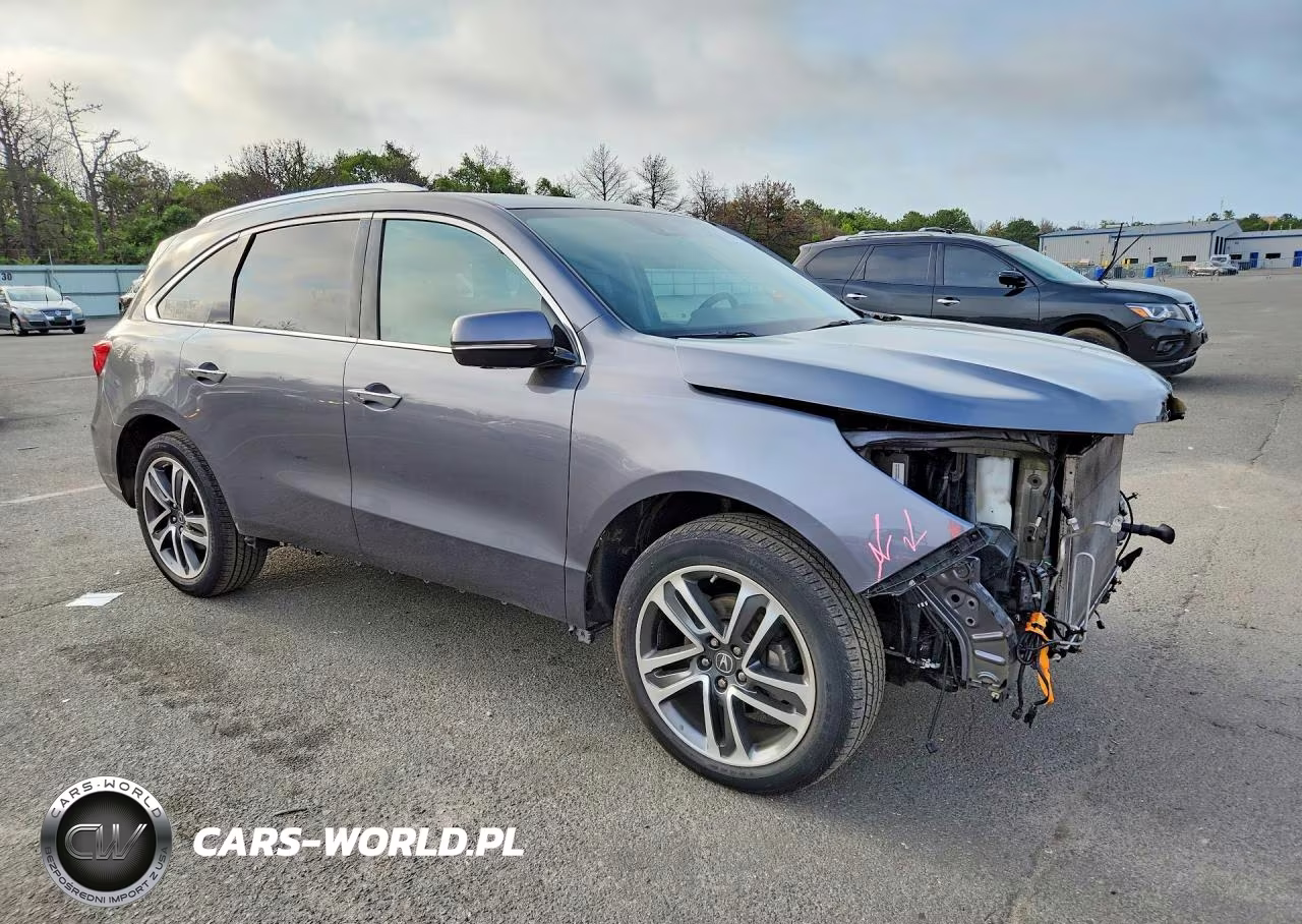 2017 Acura Mdx Advance VIN:5FRYD4H96HB011016 - 4