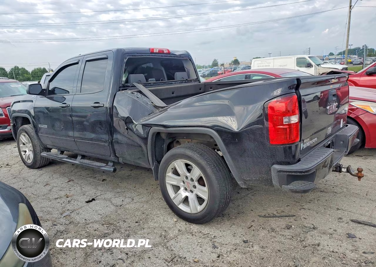 2017 GMC Sierra K1500 Sle VIN:1GTV2MEC4HZ104654 - 2