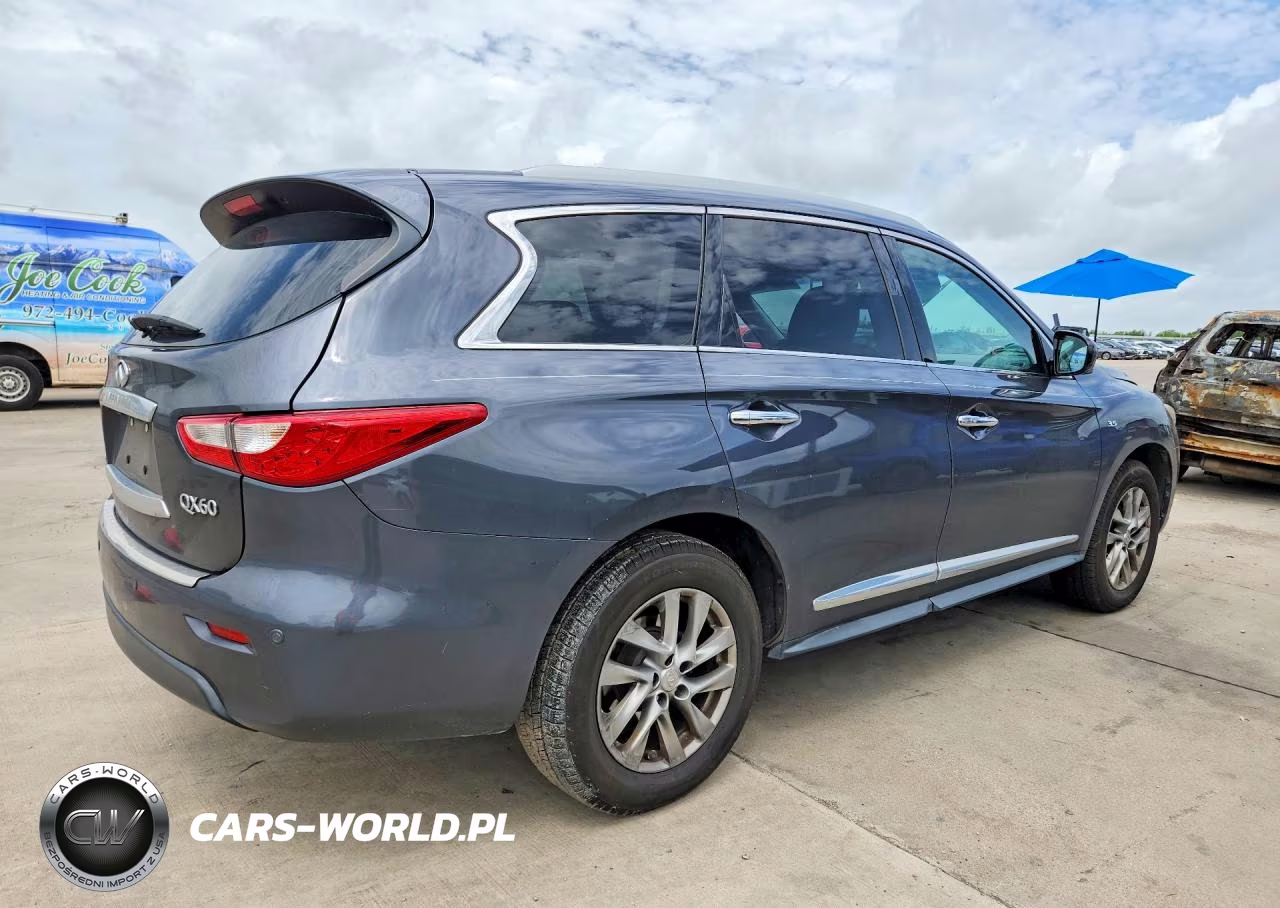 2014 Infiniti Qx60 Base VIN:5N1AL0MN0EC545473 - 3