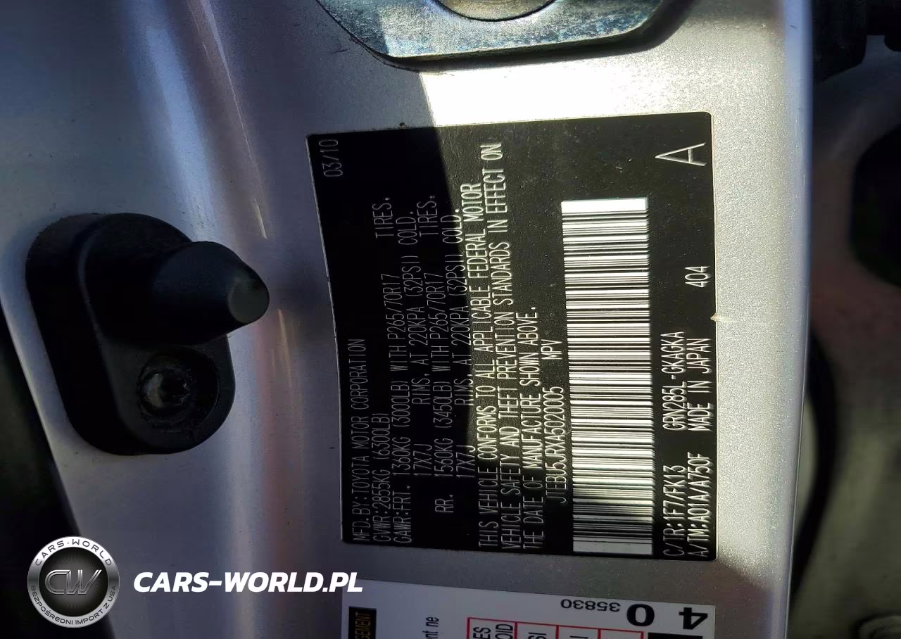 2010 Toyota 4Runner Sr5 VIN:JTEBU5JRXA5020005 - 13