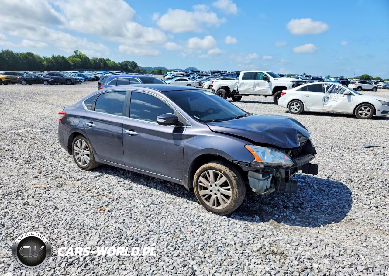 2013 Nissan Sentra S VIN:3N1AB7AP3DL648155 - 4
