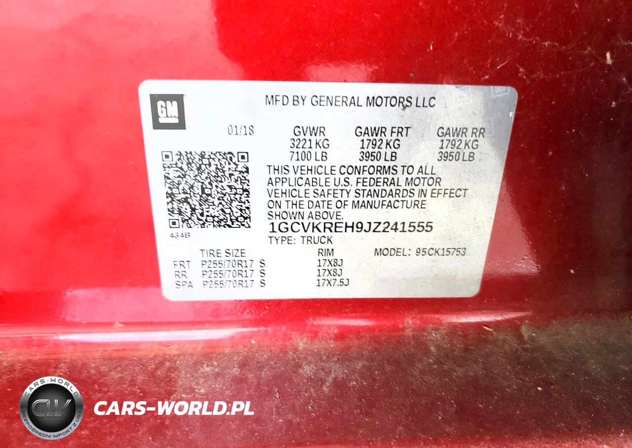 2018 Chevrolet Silverado K1500 Lt VIN:1GCVKREH9JZ241555 - 12