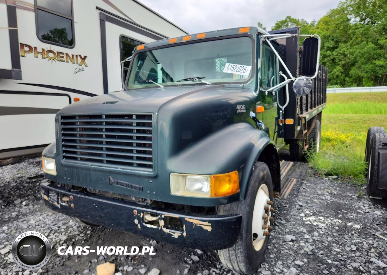 1998 International 4700 Dump Flatbed Truck