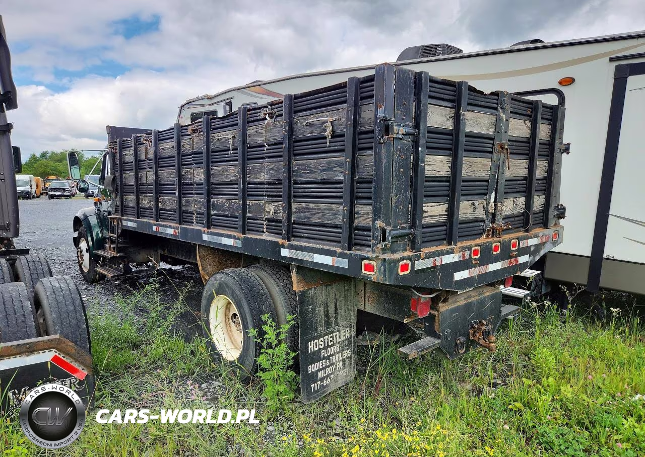 1998 International 4700 Dump Flatbed Truck VIN:1HTSCAAM2WH508586 - 2