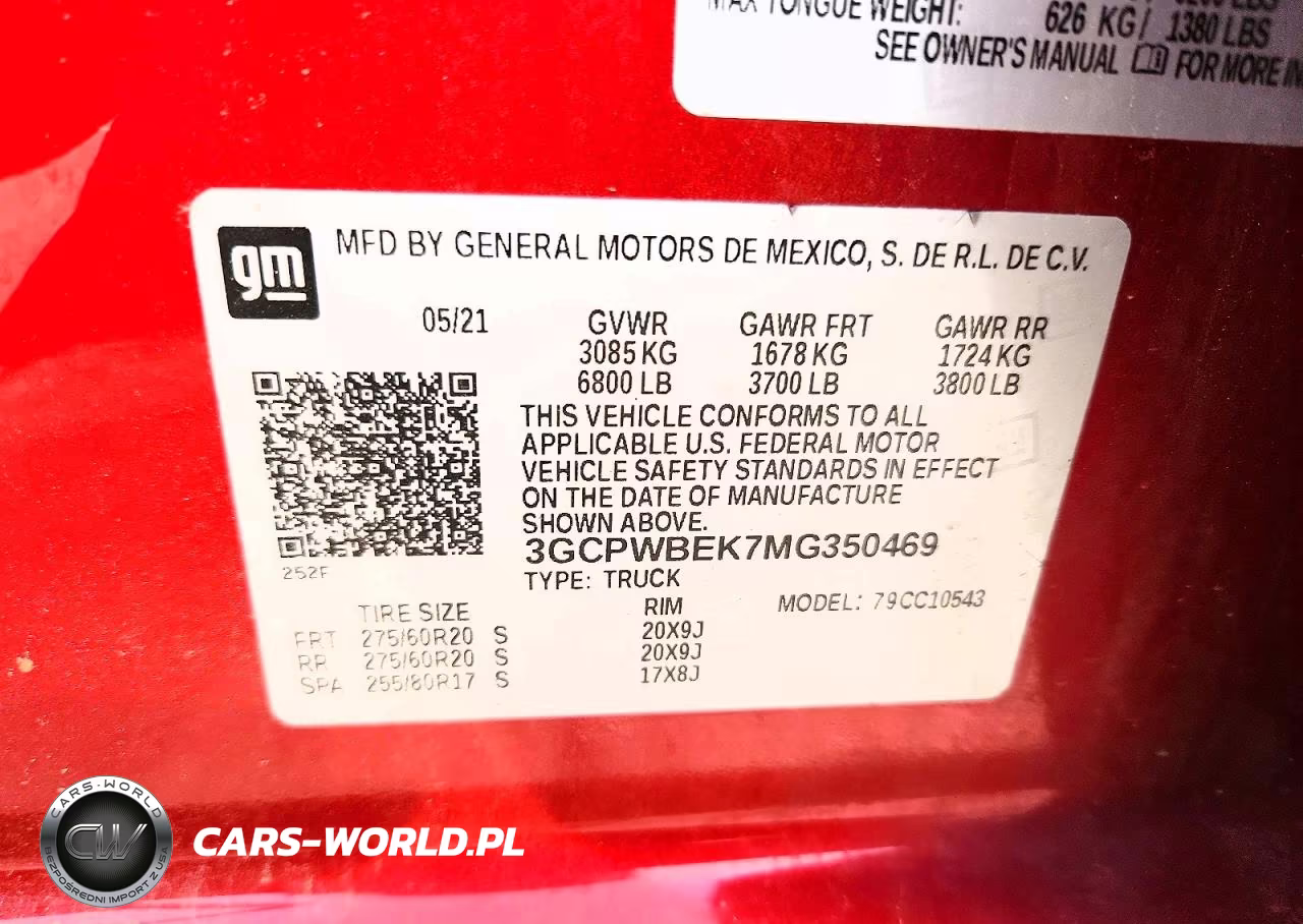 2021 Chevrolet Silverado C1500 Custom VIN:3GCPWBEK7MG350469 - 12