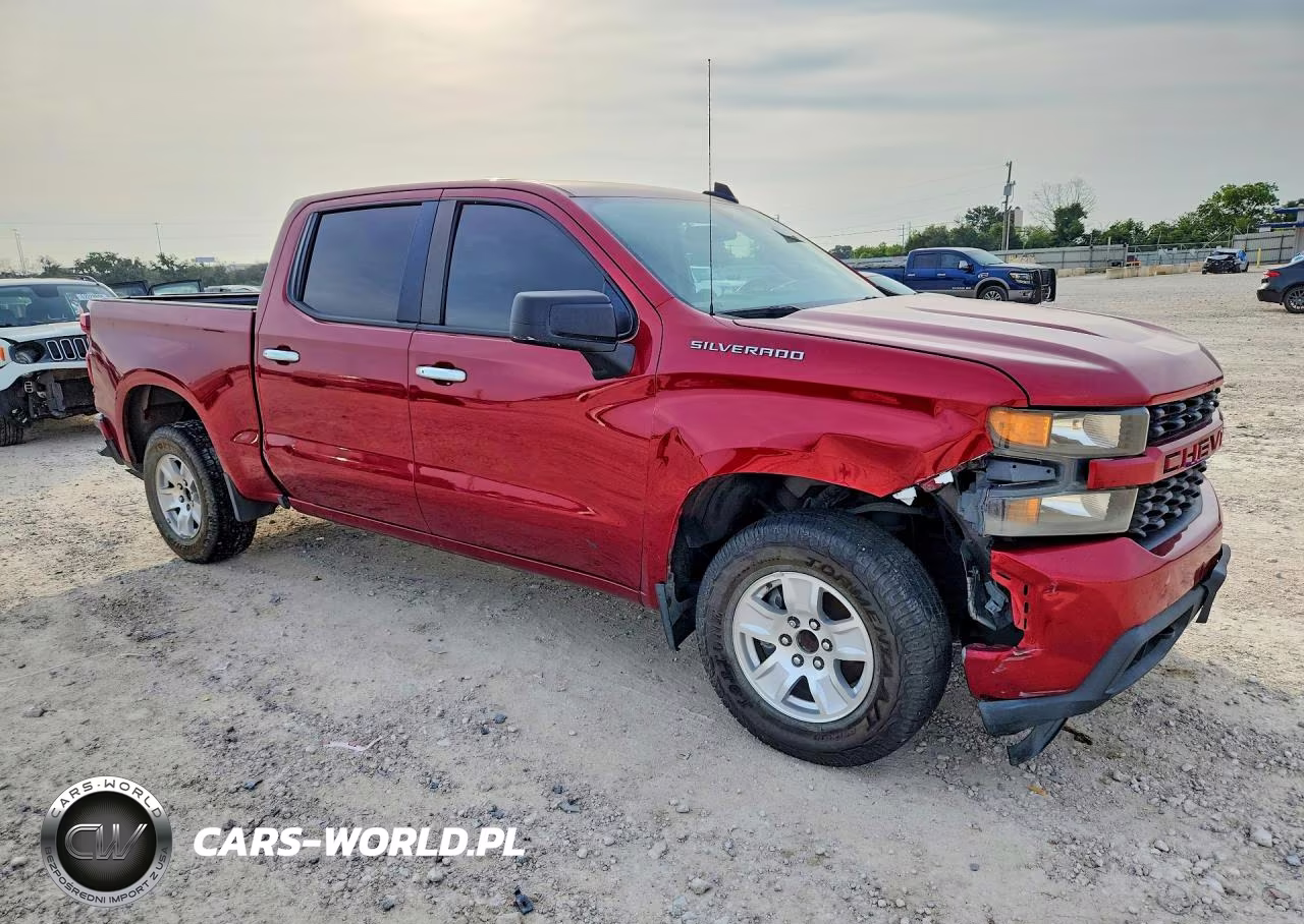 2021 Chevrolet Silverado C1500 Custom VIN:3GCPWBEK7MG350469 - 4