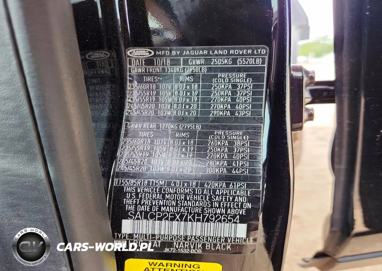 2019 Land Rover Discovery Sport Se VIN:SALCP2FX7KH792654 - 13