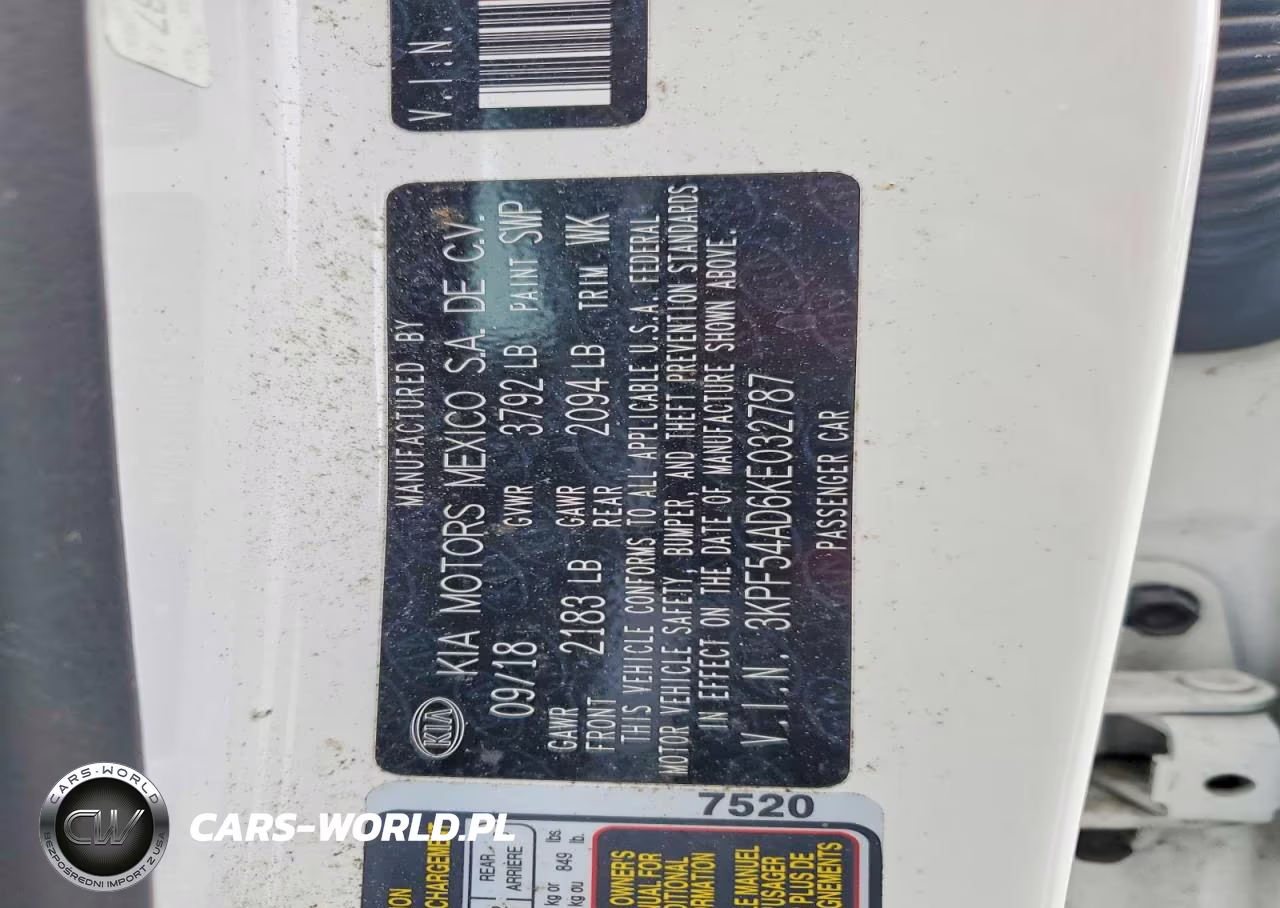 2019 Kia Forte Ex VIN:3KPF54AD6KE032787 - 13