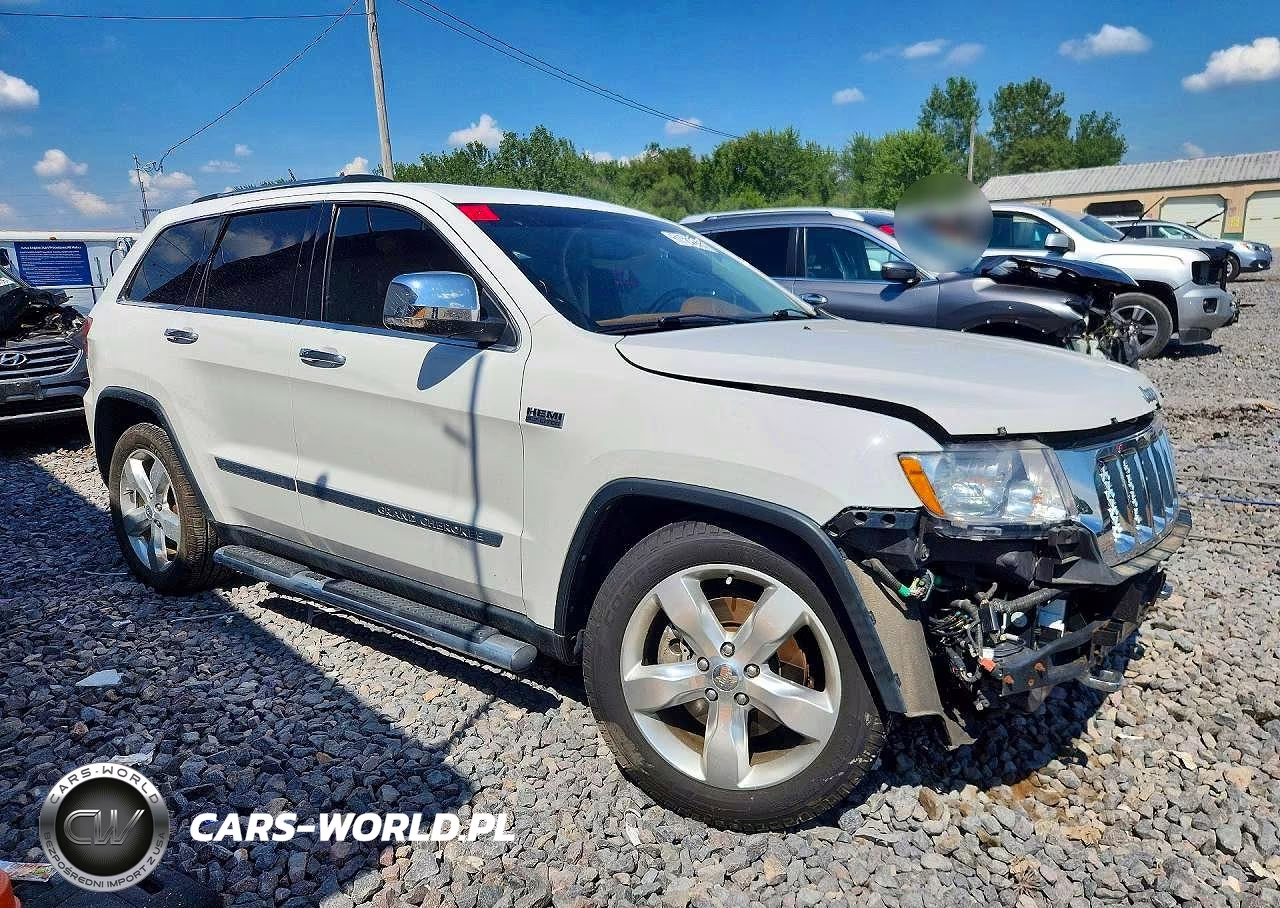 2013 Jeep Grand Cherokee Overland VIN:1C4RJFCT9DC618886 - 4