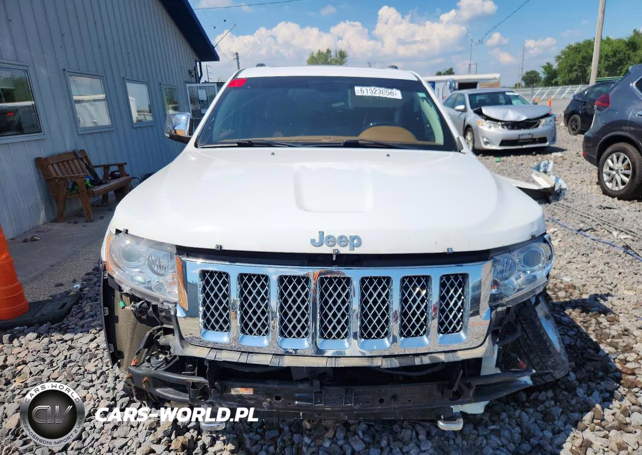 2013 Jeep Grand Cherokee Overland VIN:1C4RJFCT9DC618886 - 5