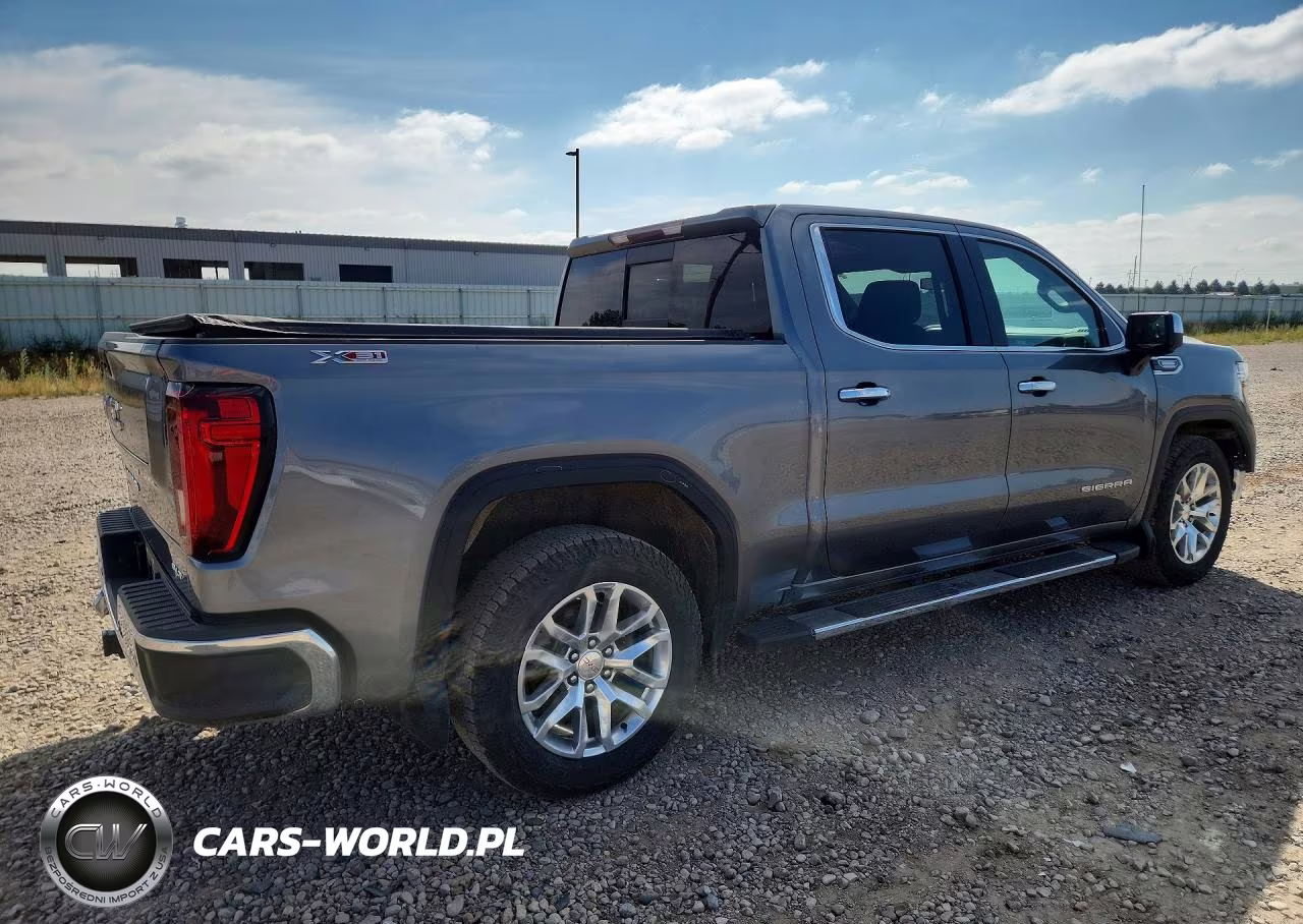 2021 GMC Sierra K1500 Slt VIN:3GTU9DET4MG333109 - 3