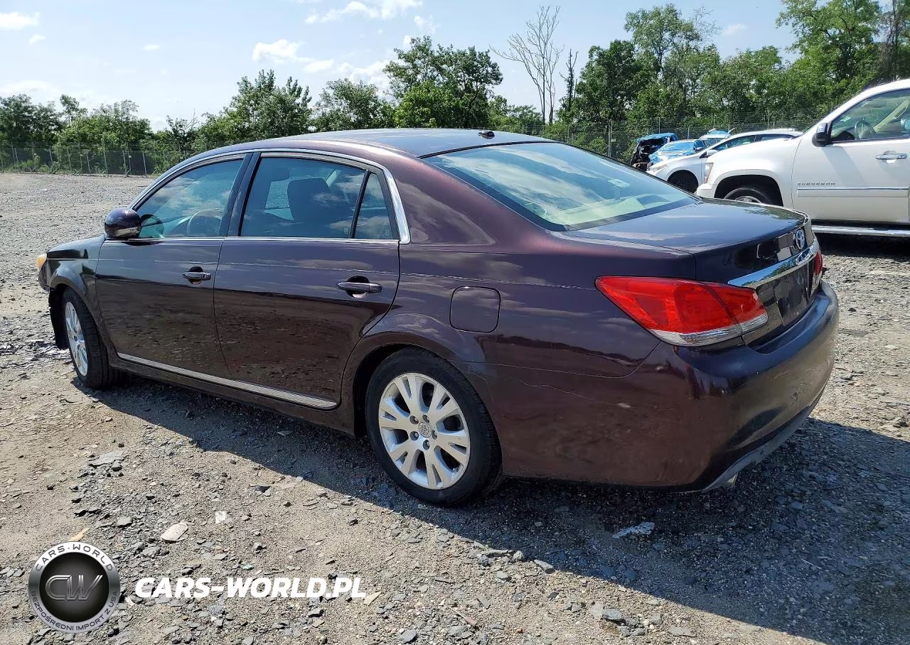 2011 Toyota Avalon Base VIN:4T1BK3DB7BU398010 - 2