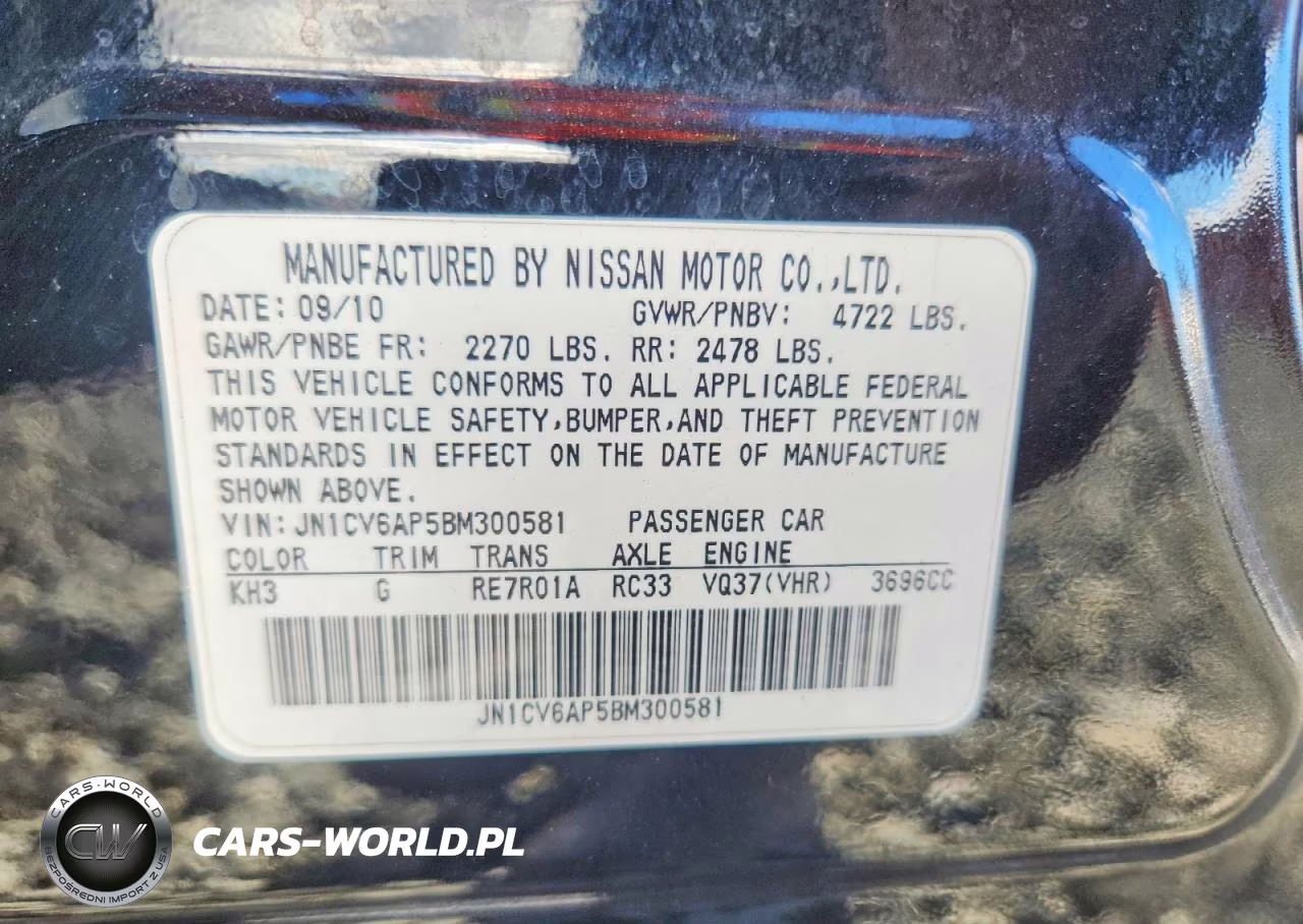 2011 Infiniti G37 Sedan Journey VIN:JN1CV6AP5BM300581 - 13