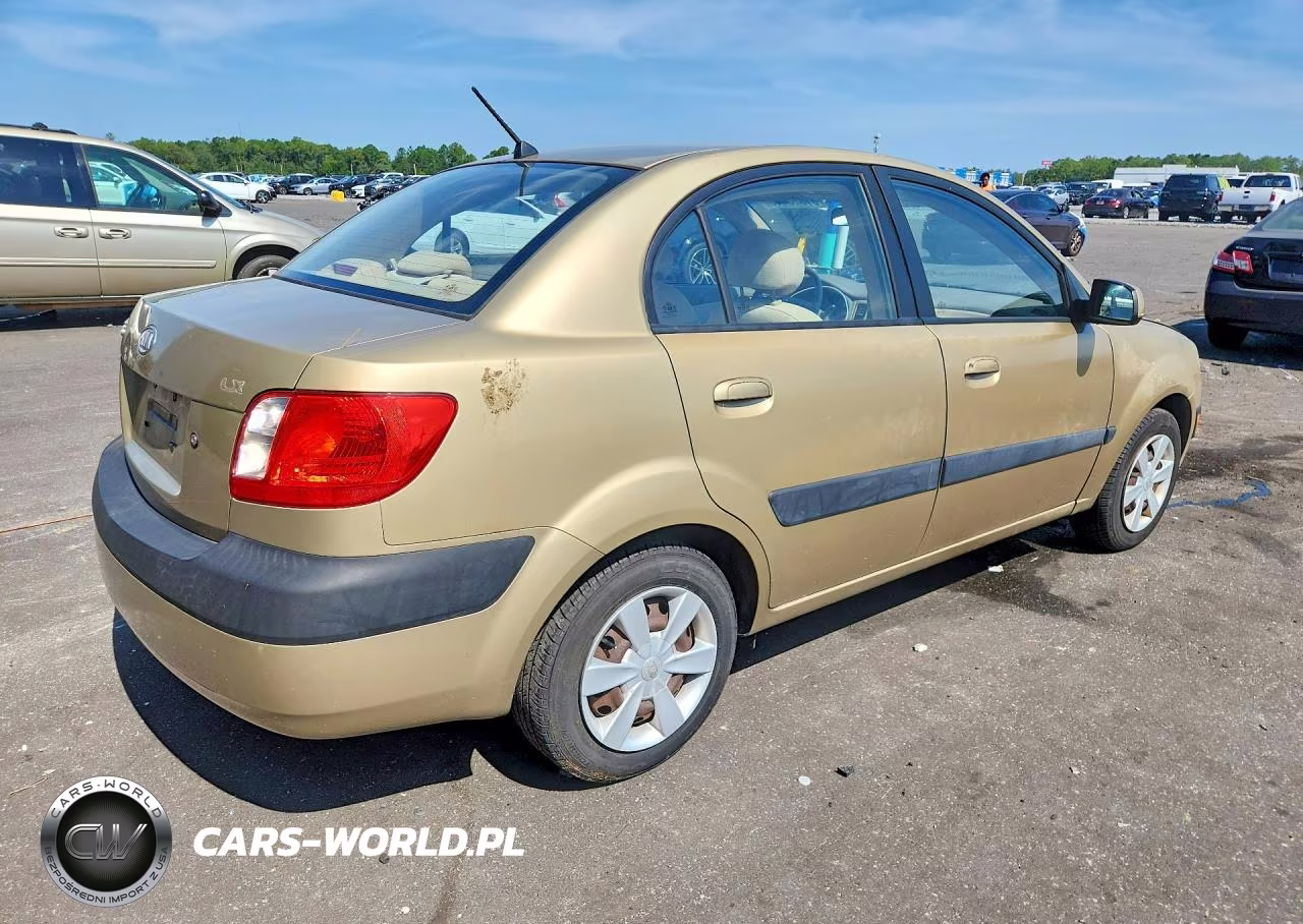 2006 Kia Rio VIN:KNADE123366064195 - 3