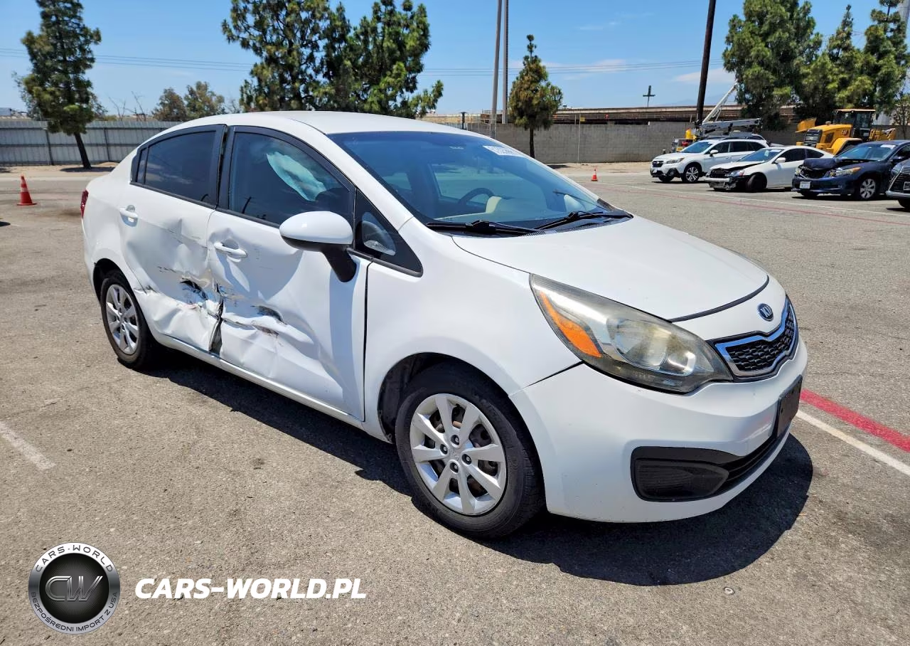 2013 Kia Rio Lx VIN:KNADM4A3XD6245975 - 4