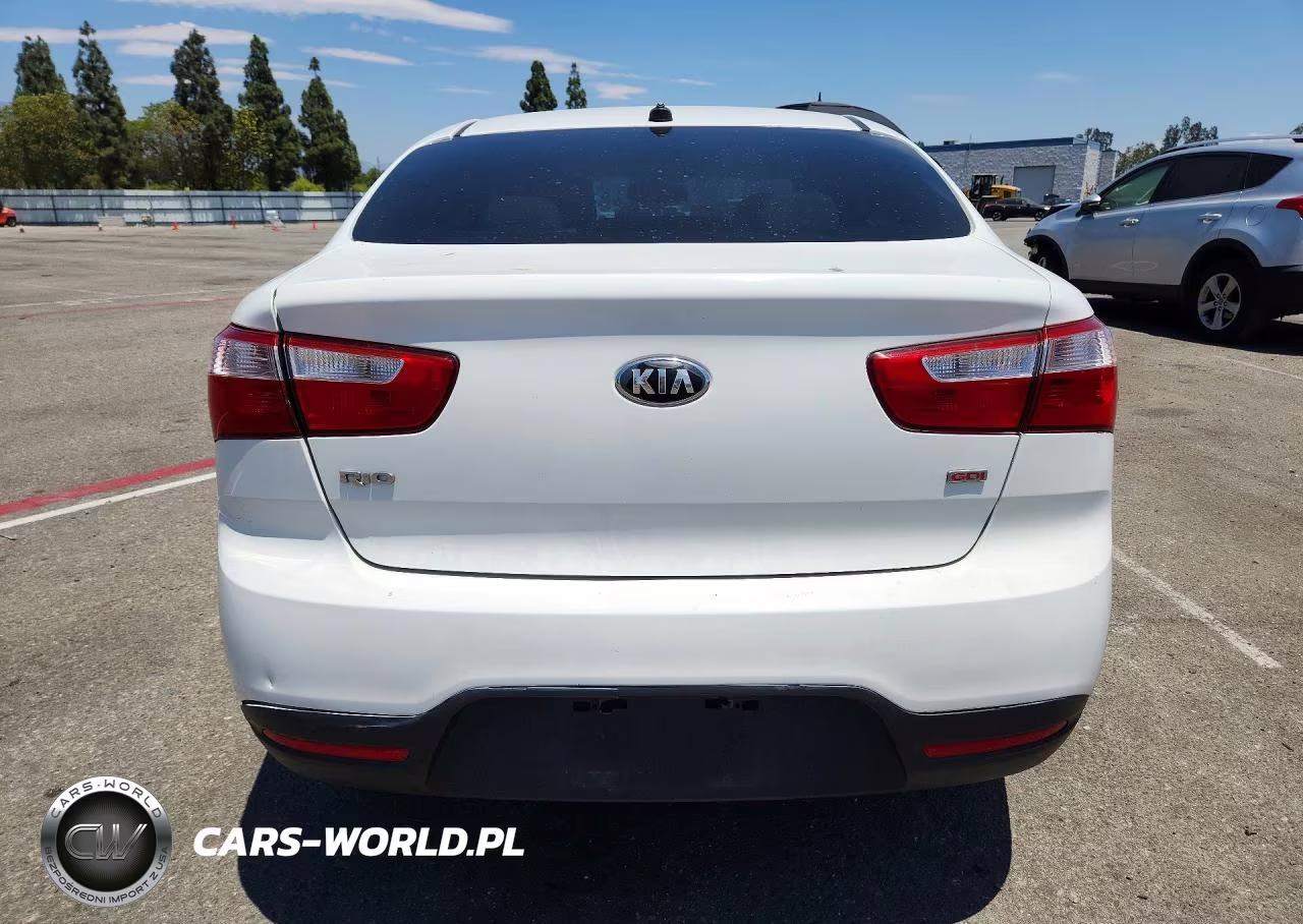 2013 Kia Rio Lx VIN:KNADM4A3XD6245975 - 6