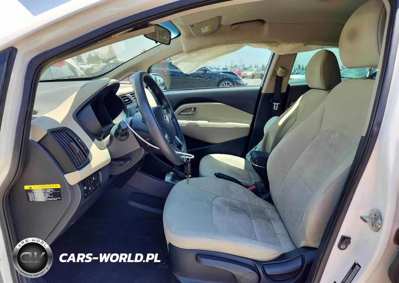 2013 Kia Rio Lx VIN:KNADM4A3XD6245975 - 7