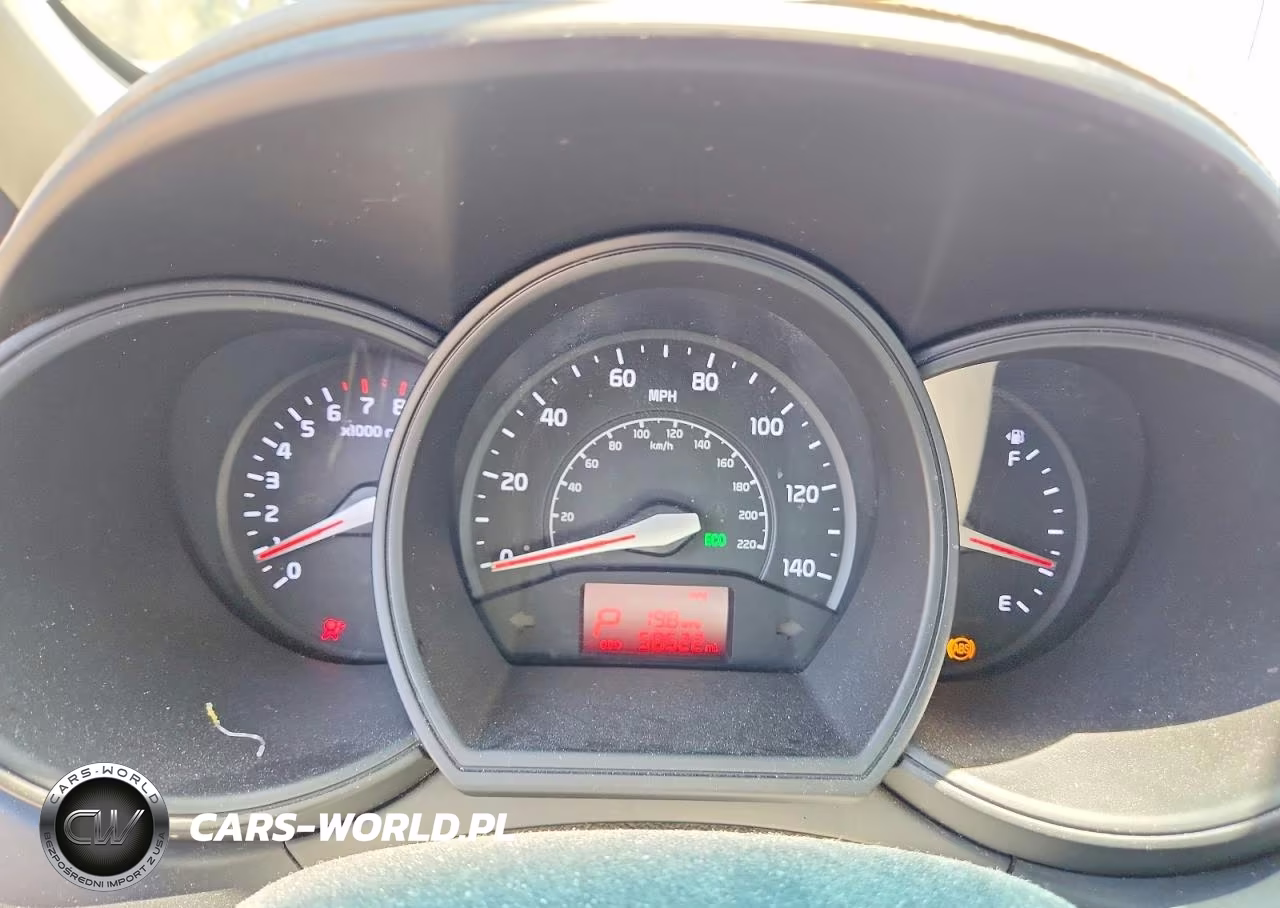 2013 Kia Rio Lx VIN:KNADM4A3XD6245975 - 9
