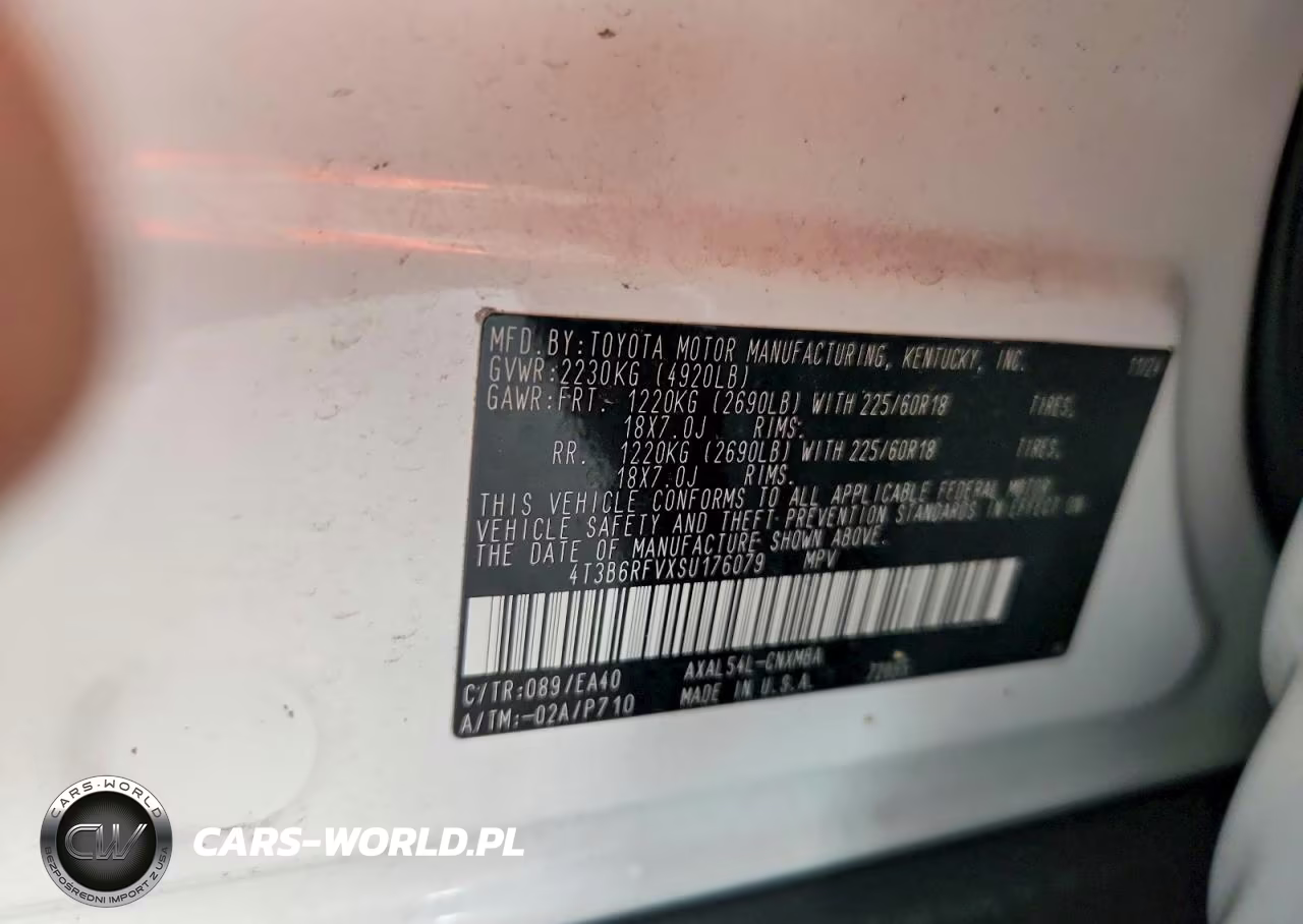 2025 Toyota Rav4 Xle Premium VIN:4T3B6RFVXSU176079 - 13