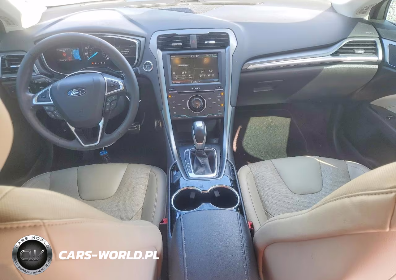 2014 Ford Fusion Titanium VIN:3FA6P0K96ER387488 - 8