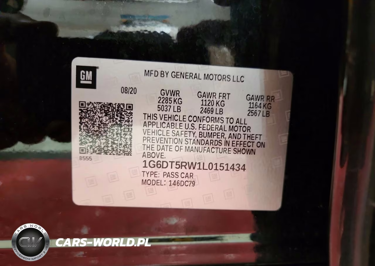2020 Cadillac Ct5 Premium Luxury VIN:1G6DT5RW1L0151434 - 12